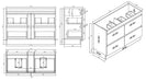 internal use - POLO 1200 single GLOSS WHITE - NZHomeware