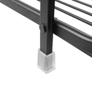 Kitchen Black Dish Drying Drainer Storage Rack Wire Basket 1 Tier Holder Organiser - NZHomeware