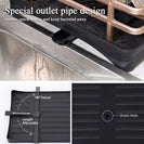 Kitchen Copper&Black Color Dish Drying Drainer Storage Rack Wire Basket 1 Tier Holder Organiser - NZHomeware