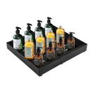 Kitchen Storage Shelf Cabinet Basket Pull Out Drawer Expandable 31 - 52cm Black - NZHomeware