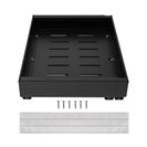 Kitchen Storage Shelf Cabinet Basket Pull Out Drawer Expandable 31 - 52cm Black - NZHomeware