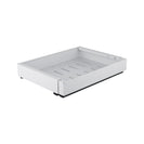 Kitchen Storage Shelf Cabinet Basket Pull Out Drawer Expandable 31 - 52cm White - NZHomeware
