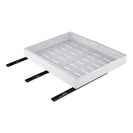 Kitchen Storage Shelf Cabinet Basket Pull Out Drawer Expandable 31 - 52cm White - NZHomeware
