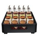 Kitchen Storage Shelf Organizer Under Cabinet Basket Pull Out Sliding Drawer Black - NZHomeware