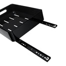 Kitchen Storage Shelf Organizer Under Cabinet Basket Pull Out Sliding Drawer Black - NZHomeware