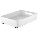 Kitchen Under Sink Shelf Cabinet Basket Pull Out Sliding Drawer Organizer White - NZHomeware