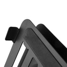 Laptop Stand Folding Lift Cooling Base Desktop Tablet Portable Adjustable Bracket Compatible With All Notebook Black - NZHomeware