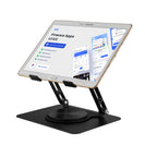 Laptop Stand Folding Lift Cooling Base Desktop Tablet Portable Adjustable Bracket Compatible With All Notebook Black - NZHomeware