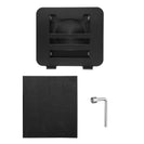 Laptop Stand Folding Lift Cooling Base Desktop Tablet Portable Adjustable Bracket Compatible With All Notebook Black - NZHomeware