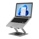 Laptop Stand Folding Lift Cooling Base Desktop Tablet Portable Adjustable Bracket Compatible With All Notebook Sliver - NZHomeware