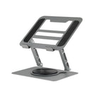 Laptop Stand Folding Lift Cooling Base Desktop Tablet Portable Adjustable Bracket Compatible With All Notebook Sliver - NZHomeware