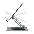 Laptop Stand Folding Lift Cooling Base Desktop Tablet Portable Adjustable Bracket Compatible With All Notebook Sliver - NZHomeware