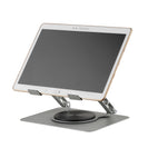 Laptop Stand Folding Lift Cooling Base Desktop Tablet Portable Adjustable Bracket Compatible With All Notebook Sliver - NZHomeware
