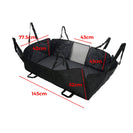 Large Pet Dog Cat Car Back Seat Cover Extender Mat Backseat Protector SUV Truck Hard Bottom Carrying Bag Waterproof Scratchproof 145x71cm - NZHomeware