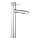 Lattice Edition Chrome Tall Basin Mixer Taps Tall Tapware - NZHomeware