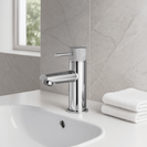 Lattice Edition Round Chrome Bathroom Basin Mixer Tap vanity Tap - NZHomeware