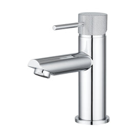 Lattice Edition Round Chrome Bathroom Basin Mixer Tap vanity Tap - NZHomeware