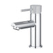 Lattice Edition Round Chrome Bathroom Basin Mixer Tap vanity Tap - NZHomeware
