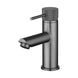 Lattice Edition Solid Brass Gunmetal Grey Basin Mixer Tap Bathroom Vanity Tap - NZHomeware
