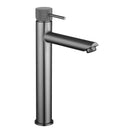 Lattice Edition Solid Brass Gunmetal Grey Tall Basin Mixer Bathroom Vanity Tap - NZHomeware