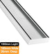 1000mm Lauxes Aluminium Slimline Tile Insert Floor Grate Drain Customized Size Indoor Outdoor