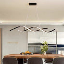 Linear DNA Black Kitchen Island Bar Light - NZHomeware