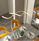 Linear Golden Kitchen Island Bar Light - NZHomeware