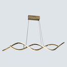 Linear Golden Kitchen Island Bar Light - NZHomeware