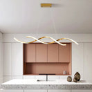 Linear Golden Kitchen Island Bar Light - NZHomeware