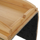 Living Room Lounge 2 In 1 Bamboo Slide - Away Sofa Armrest Tray Cup Phone Holder - NZHomeware