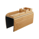 Living Room Lounge 2 In 1 Bamboo Slide - Away Sofa Armrest Tray Cup Phone Holder - NZHomeware