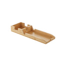 Living Room Lounge 2 In 1 Bamboo Slide - Away Sofa Armrest Tray Cup Phone Holder - NZHomeware
