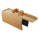 Living Room Lounge 2 In 1 Bamboo Slide - Away Sofa Armrest Tray Cup Phone Holder - NZHomeware