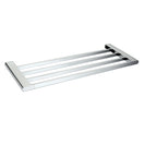 Luxury Chrome Bathroom Towel Shelf Rack | 304 Stainless Steel Wall Mounted Towel Holder NZ - NZHomeware