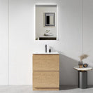 LX 600mm Plywood Floor Standing Vanity Unit With Ceramic Basin - NZHomeware