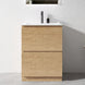 LX 600mm Plywood Floor Standing Vanity Unit With Ceramic Basin - NZHomeware