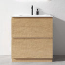 LX 750mm Plywood Floor Standing Vanity With Ceramic Basin - NZHomeware