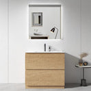 LX 900mm Plywood Floor Standing Vanity Unit With Ceramic Basin - NZHomeware