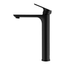 Matt Black Bathroom Tall Basin Mixer Tap Black Vanity Tap - NZHomeware