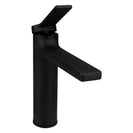 Matt Black Brass Short Basin Mixer Tap for Bathroom Vanity - NZHomeware
