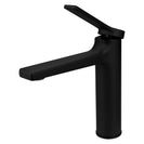 Matt Black Brass Short Basin Mixer Tap for Bathroom Vanity - NZHomeware