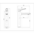 Matt Black Brass Short Basin Mixer Tap for Bathroom Vanity - NZHomeware