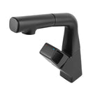 Matte Black 360° Swivel Pull - out Spout Basin Mixer Tap - NZHomeware