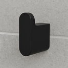 Matte Black Robe Hook Towel Holder | 304 Stainless Steel Wall Mounted Bathroom Hook NZ - NZHomeware