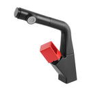 Matte Black&Red 360° Swivel Pull - out Spout Basin Mixer Tap - NZHomeware