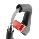 Matte Black&Red 360° Swivel Pull - out Spout Basin Mixer Tap - NZHomeware