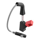 Matte Black&Red 360° Swivel Pull - out Spout Basin Mixer Tap - NZHomeware