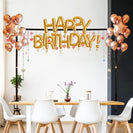 Metal Table Balloon Arch Kit, Adjustable Hight And Length Table Stand, For Birthday Party Wedding & Graduation Decorations, Christmas Decort Baby Shower Party Supplies Table Arch Black - NZHomeware
