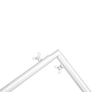 Metal Table Balloon Arch Kit, Adjustable Hight And Length Table Stand, For Birthday Party Wedding & Graduation Decorations, Christmas Decort Baby Shower Party Supplies Table Arch White - NZHomeware