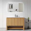 MK 1200x460x860mm Light Oak Floor Standing Vanity - NZHomeware